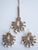 Antique Gold Leaf Design Necklace Set