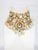 Statement Mint Uncut Kundan Necklace Set