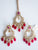 Antique Gold and Ruby Necklace with Earrings