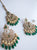 Antique Gold & Emerald Green Necklace Set