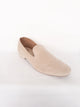 (MJ2310) Contemporary Cream/Beige Suede Effect Mens Khussa/Mojri