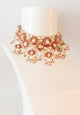 Red Meenakari Choker Necklace Set