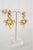 Mesh Delicate Gold Kundan Pendant Necklace Set