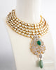 Luxe Gold Uncut Kundan Necklace Set