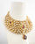 designer jadau uncut kundan style rodo necklace set gold plated luxe piece £265