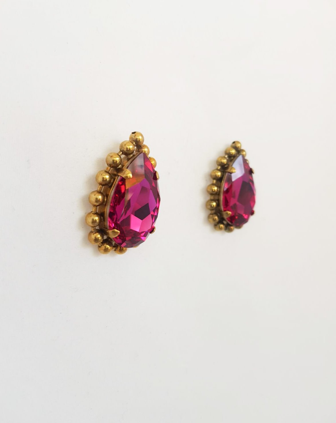 Large deals pink earrings