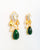 sabyasachi style kundan handmade kundan emerald green necklace set £405