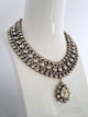 Antique Gold Plating Crystal Glamourous Necklace with Pendant