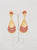 Gold Plated Fusion Ruby Kundan Long Earring