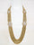 Antique Beaded Side Pendant Polki Long Necklace Set Jhumka