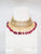 Heritage Kundan Ruby Necklace Set