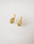 Swarovski Crystal Two Tone Green Pear Drop Earring (Crystallized)