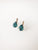 Swarovski Crystal Emerald Green Pear Drop Earring (Crystallized)