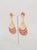 Gold Plated Fusion Ruby Kundan Long Earring