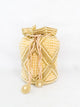 Gold Pearl Diamond Design Potli Handbag