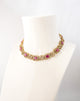 Royal Intricate American Diamond Ruby Necklace Set