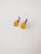 Swarovski Crystal Yellow Pear Drop Earring (Crystallized)