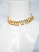 Delicate Gold Kundan Choker Necklace